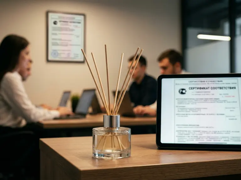 Сертификат на автопарфюм