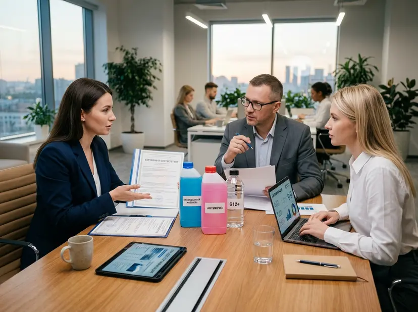 Сертификация охлаждающих жидкостей и антифриза
