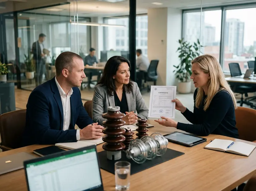 Сертификат на изолятор
